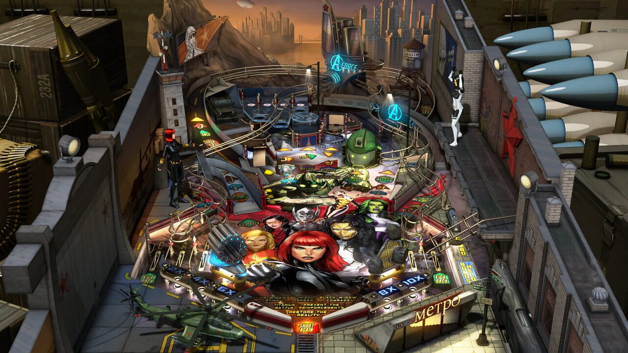 Pinball FX3: Marvel’s Women of Power