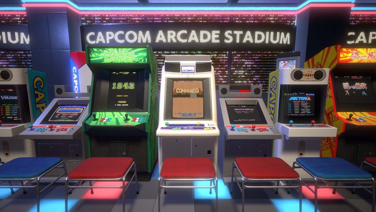 Capcom Arcade Stadium Packs 1, 2, and 3