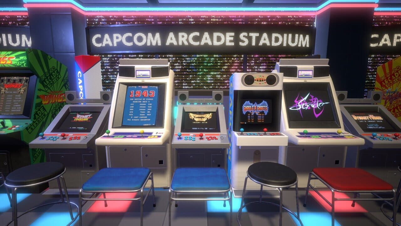 Capcom Arcade Stadium Packs 1, 2, and 3