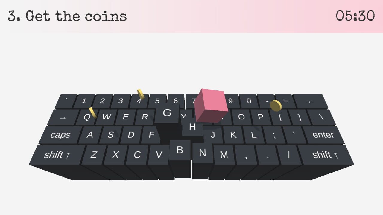 On Key Up: A Game for Keyboards