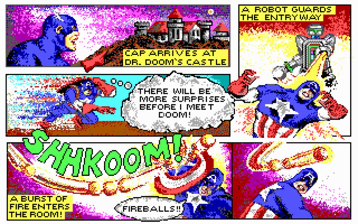 The Amazing Spider-Man and Captain America in Dr. Doom’s Revenge!