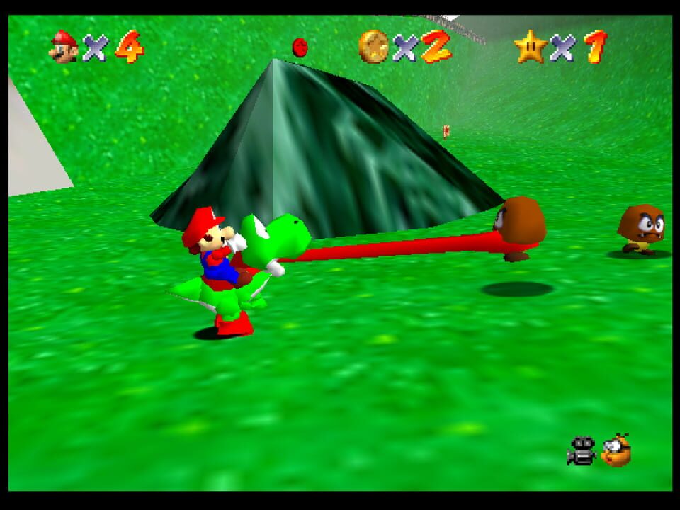 Mario 64 and Yoshi