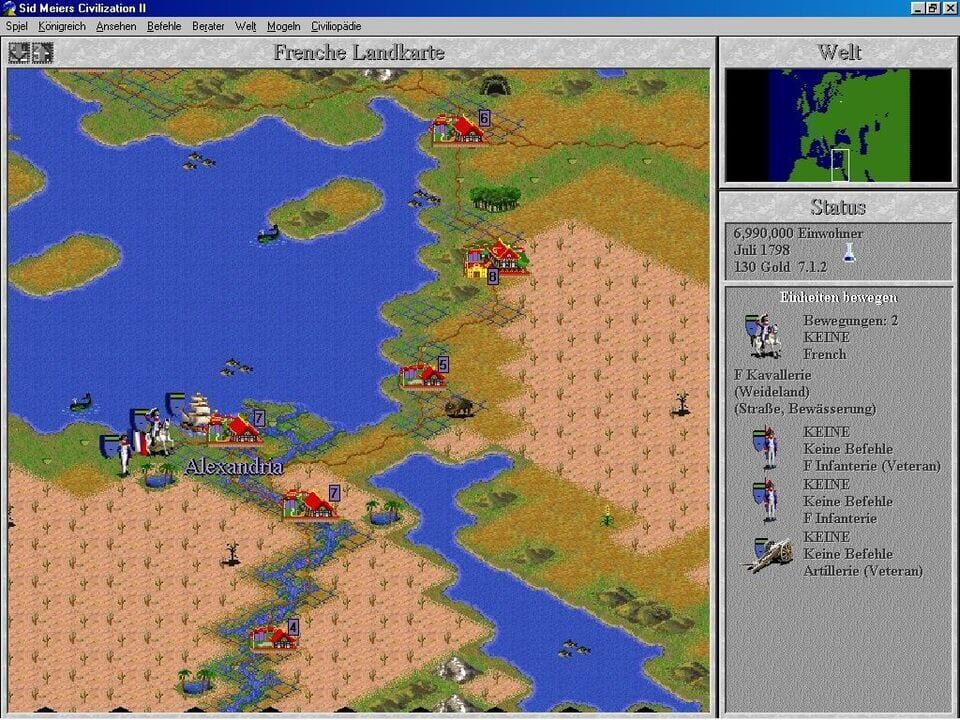 Sid Meier’s Civilization II: Conflicts in Civilization