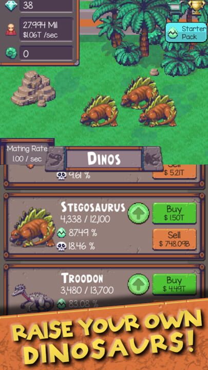 Idle Dino Zoo