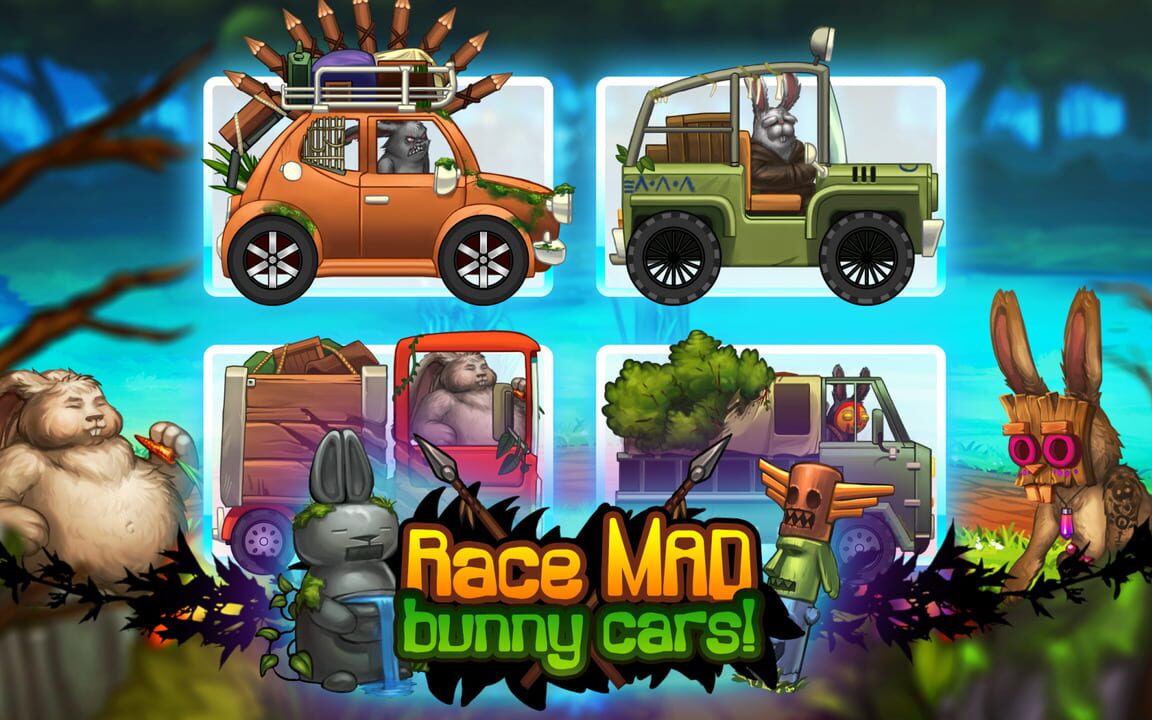 Angry Bunny Race: Jungle Road