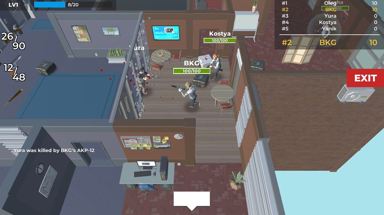 Office Strike War: Multiplayer Battle Royale