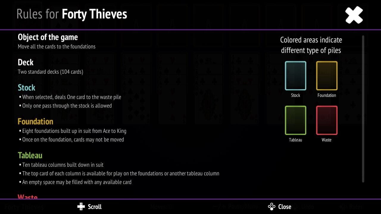 Forty Thieves Solitaire Collection