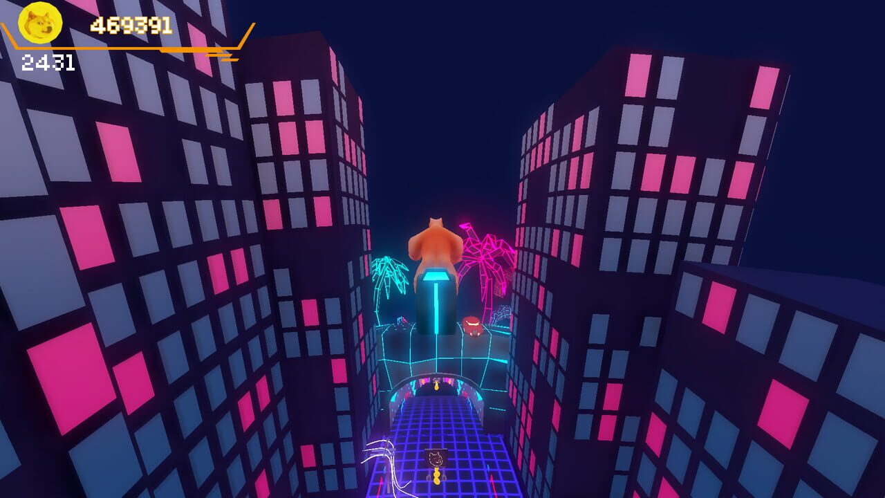 Cyber-doge 2077: Meme runner