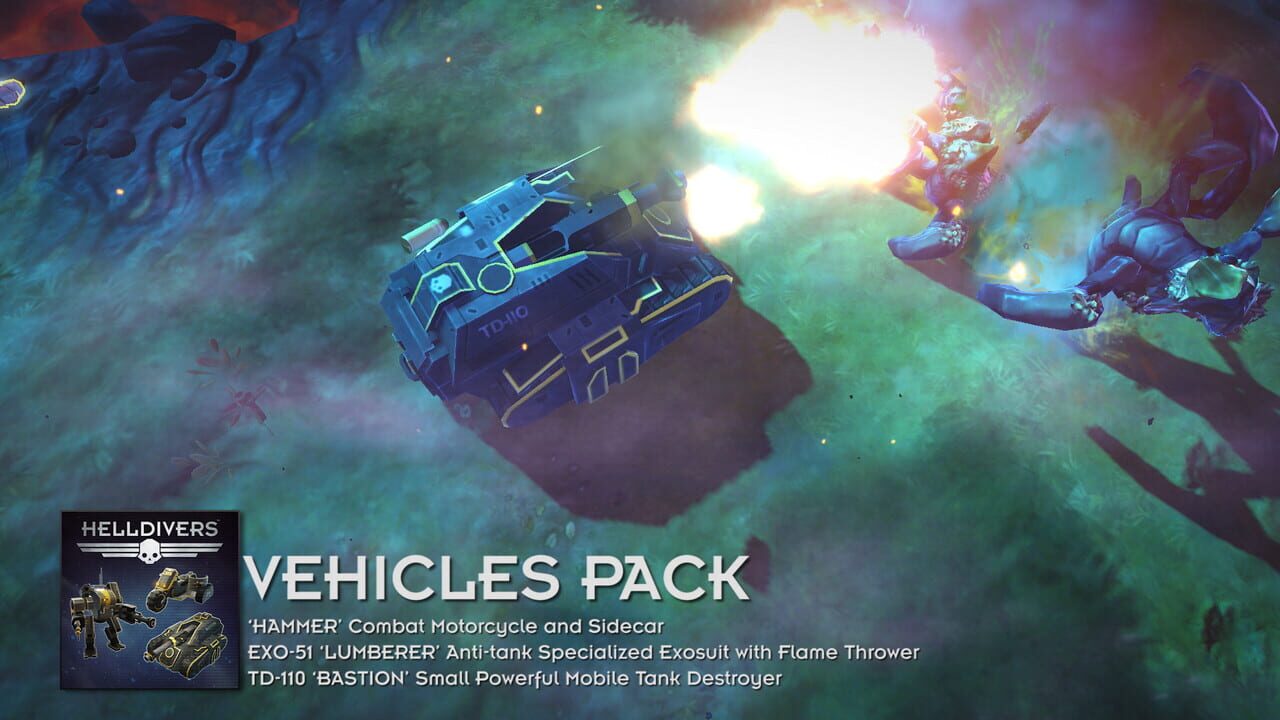 Helldivers: Vehicles Pack