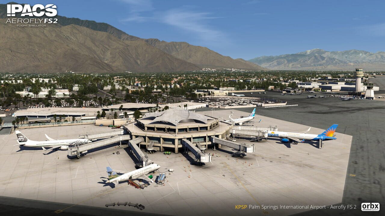 Aerofly FS 2 Flight Simulator: Orbx – Palm Springs International Airport