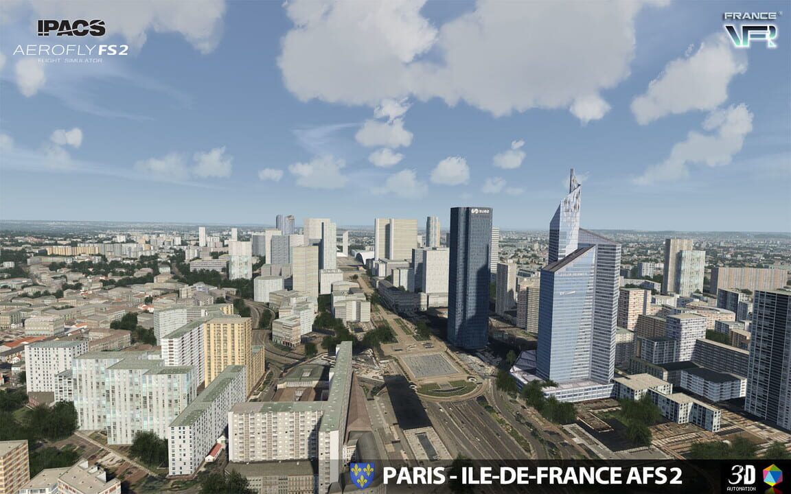 Aerofly FS 2 Flight Simulator: France VFR – Paris-Ile-de-France
