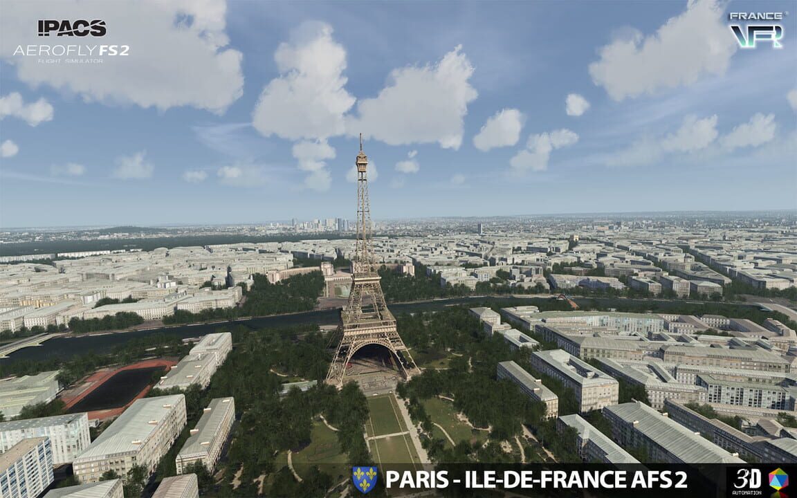 Aerofly FS 2 Flight Simulator: France VFR – Paris-Ile-de-France