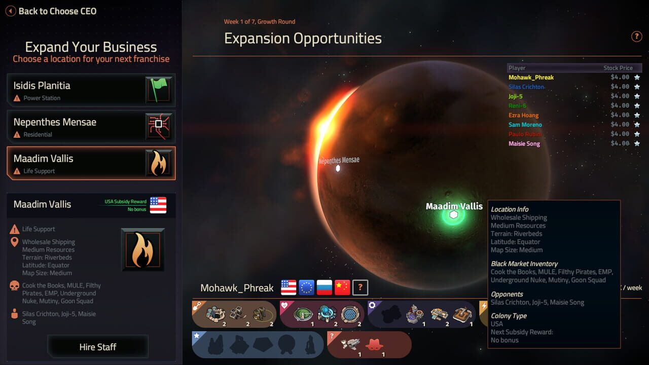 Offworld Trading Company: Market Corrections