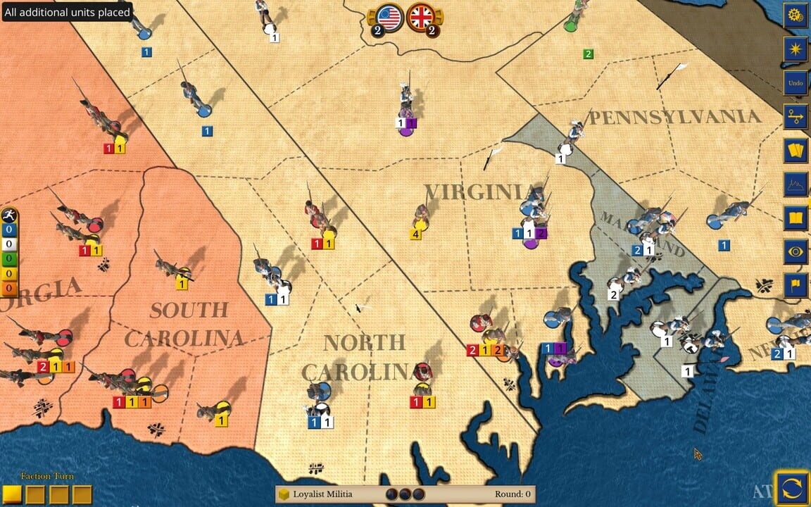1775: Rebellion – Southern Theatre Scenario