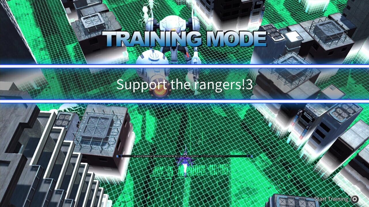 Earth Defense Force 4.1: Wing Diver the Shooter – Training Mode