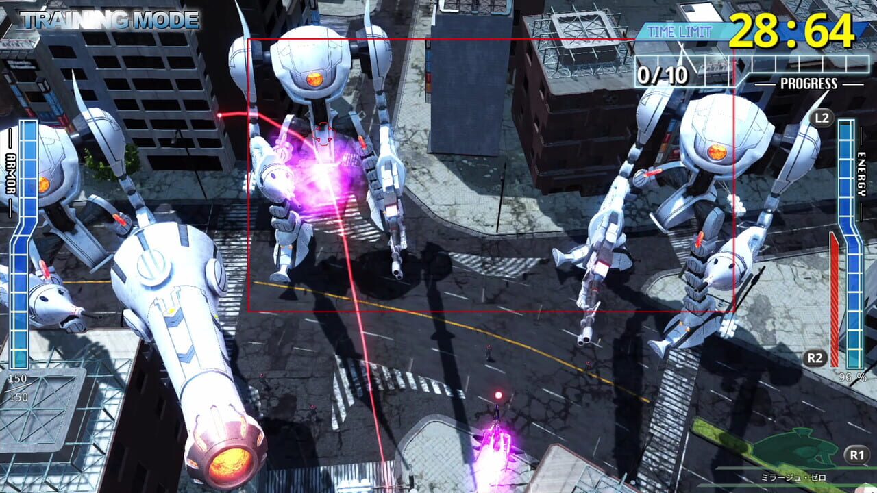 Earth Defense Force 4.1: Wing Diver the Shooter – Training Mode