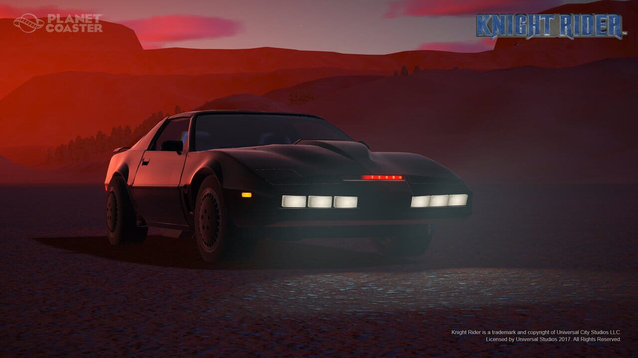 Planet Coaster: Knight Rider K.I.T.T. Construction Kit