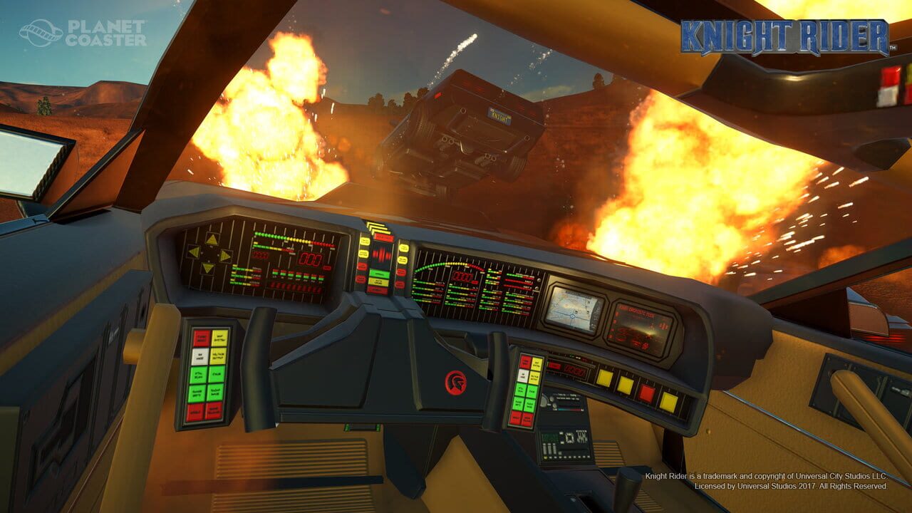 Planet Coaster: Knight Rider K.I.T.T. Construction Kit