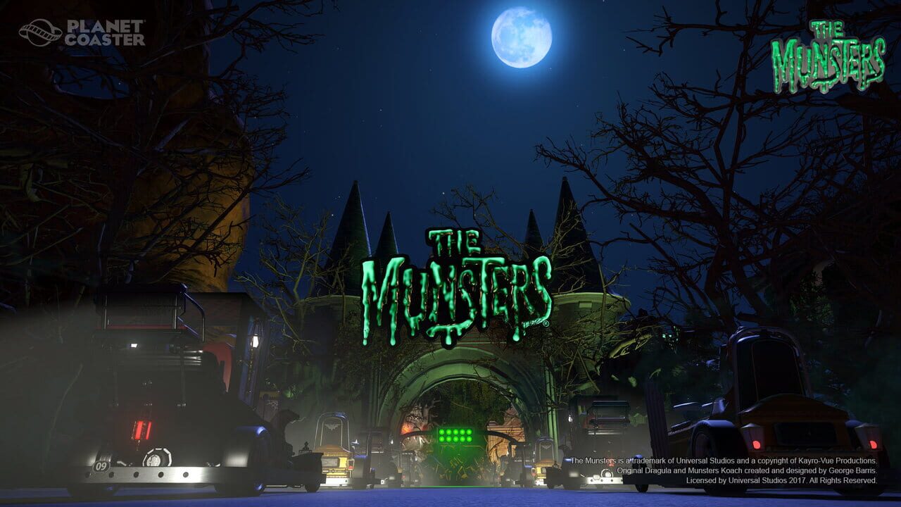 Planet Coaster: The Munsters Munster Koach Construction Kit