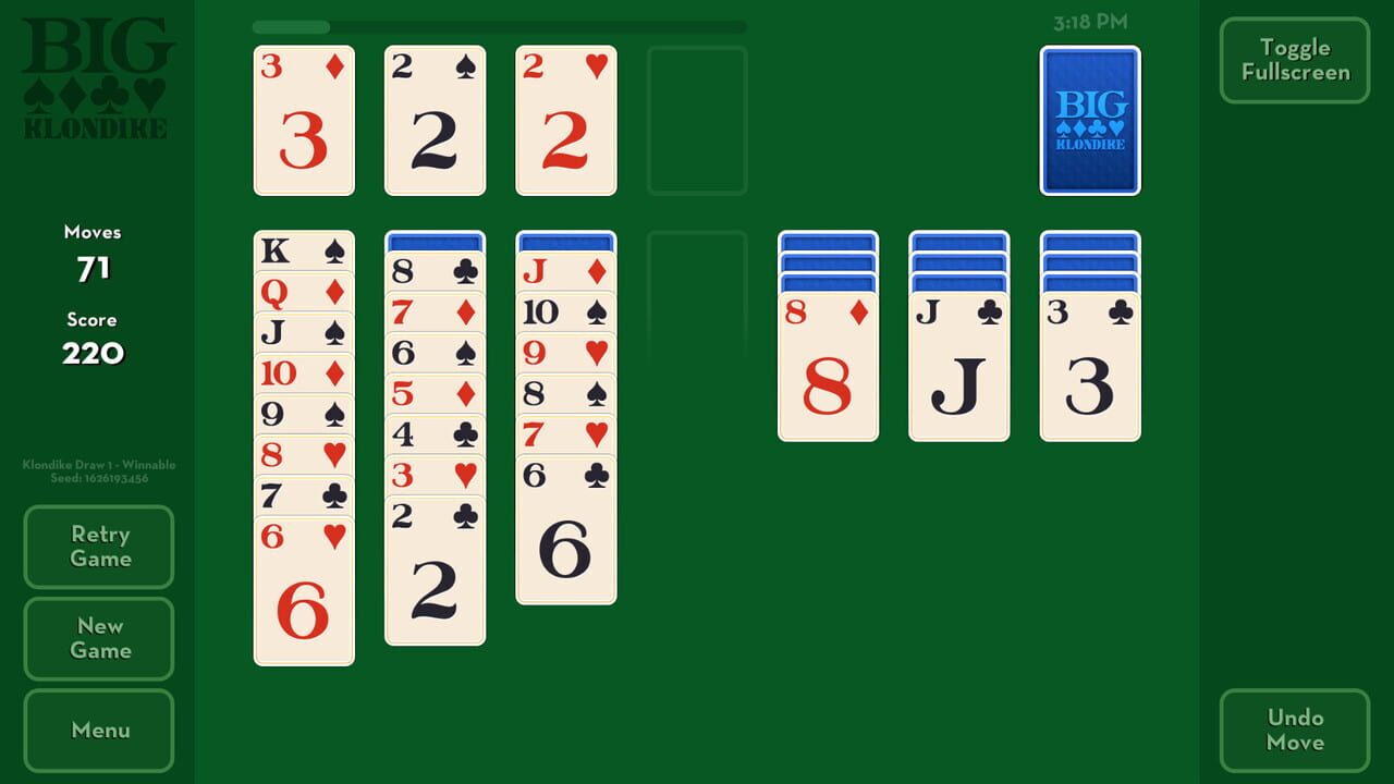 Big Klondike: Classic Solitaire