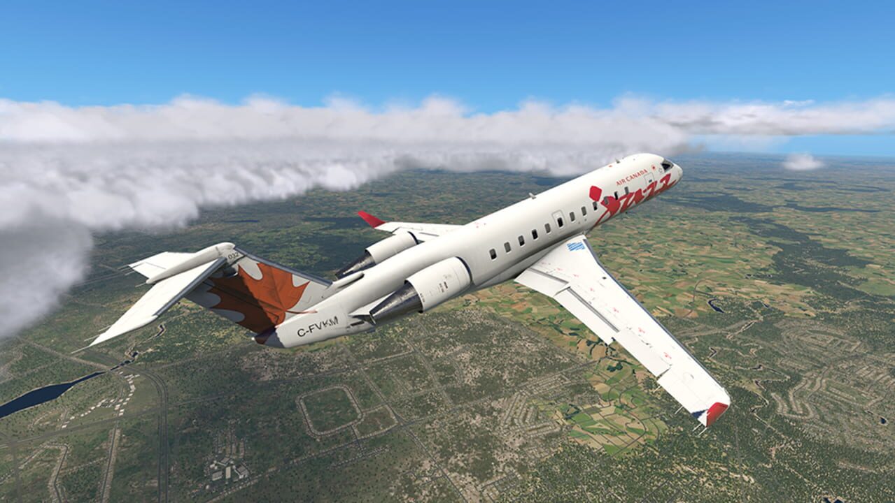 X-Plane 11: Aerosoft – CRJ 200