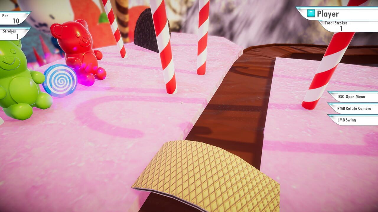 3D MiniGolf: Candy Shop