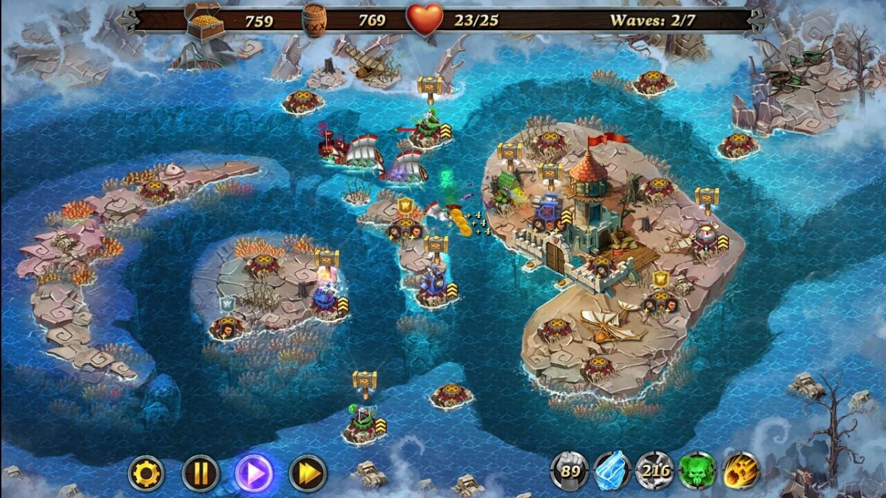 Fort Defense: Bermuda Triangle