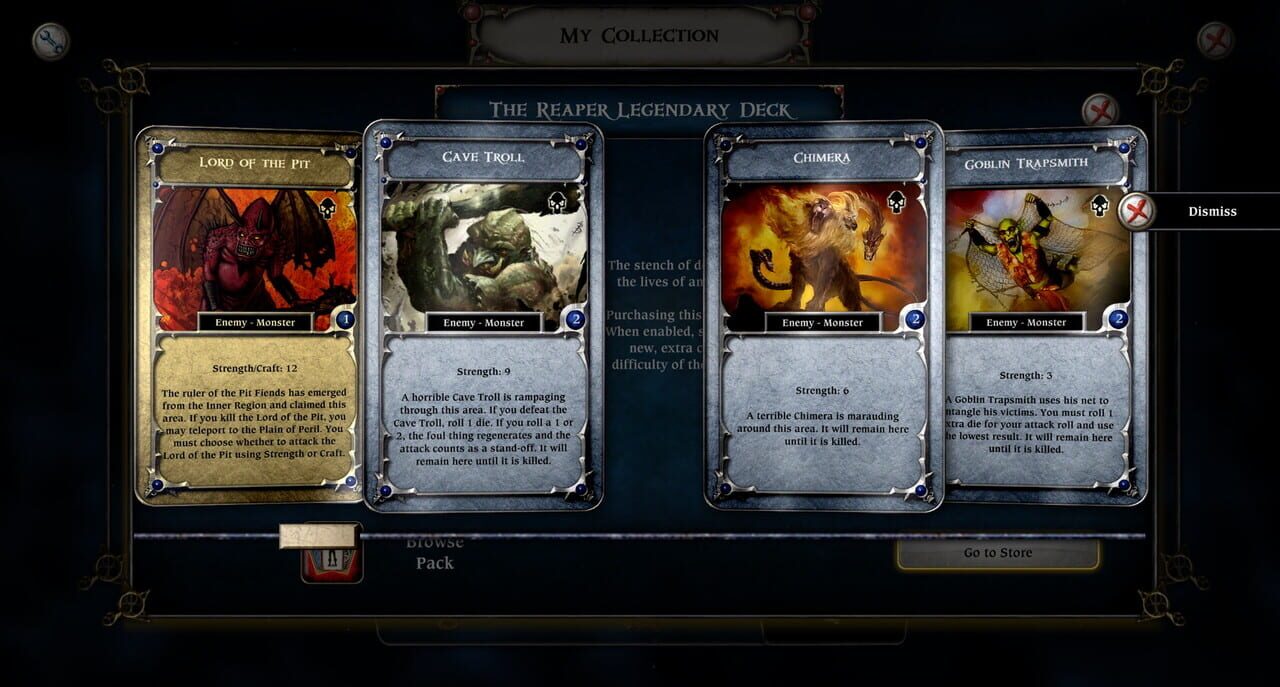 Talisman: The Reaper Expansion – Legendary Deck