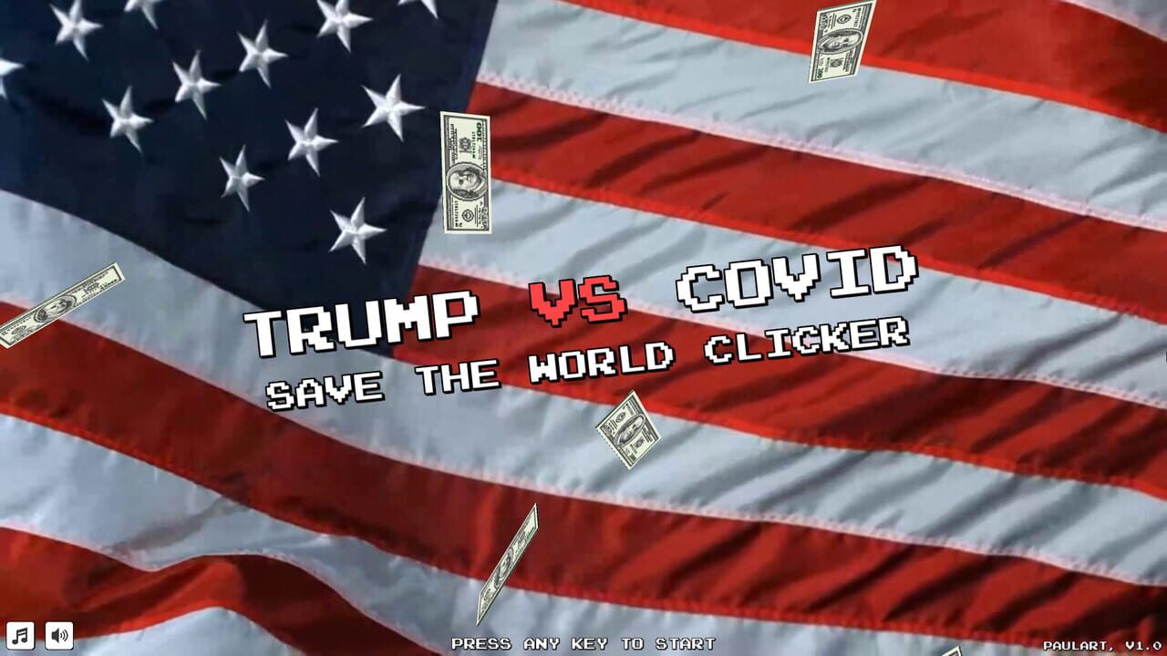 Trump vs. Covid: Save the World Clicker