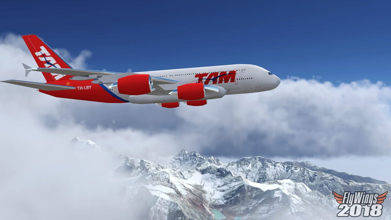 FlyWings 2018 Flight Simulator: Airbus A380 Family