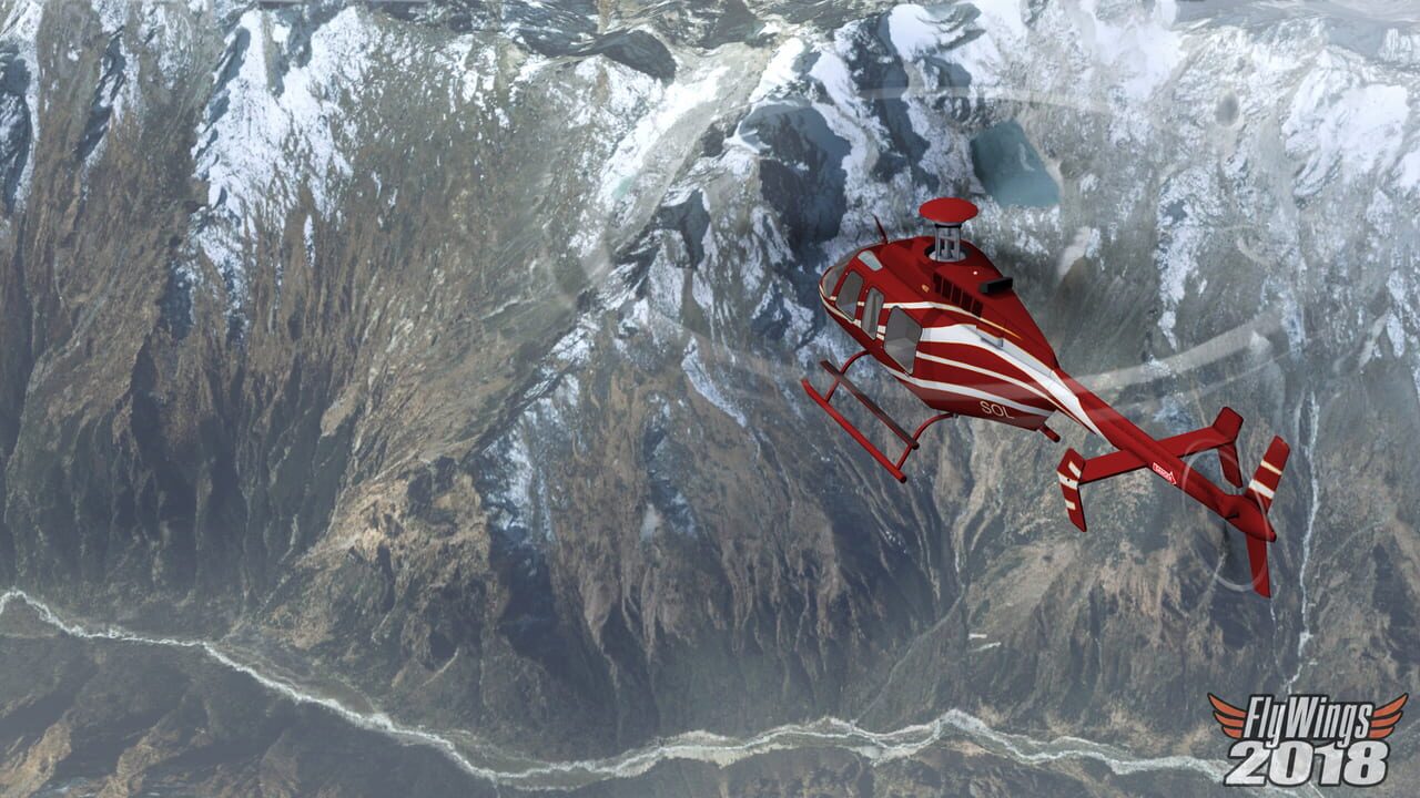 FlyWings 2018 Flight Simulator: Civilian Helicopters