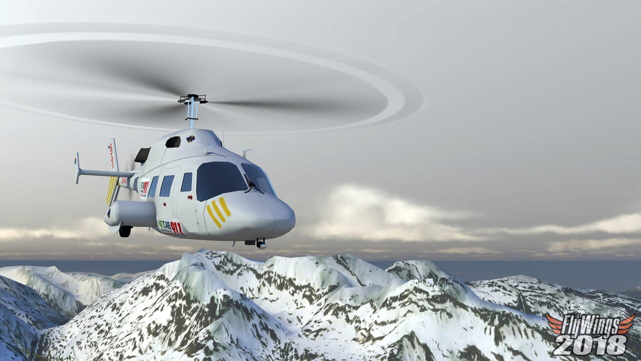 FlyWings 2018 Flight Simulator: Civilian Helicopters