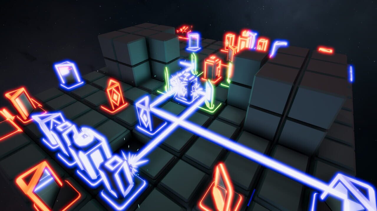 Laser Chess: Deflection