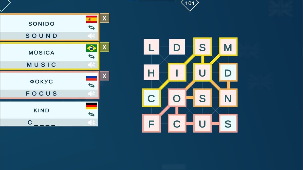 Mini Words: Polyglot