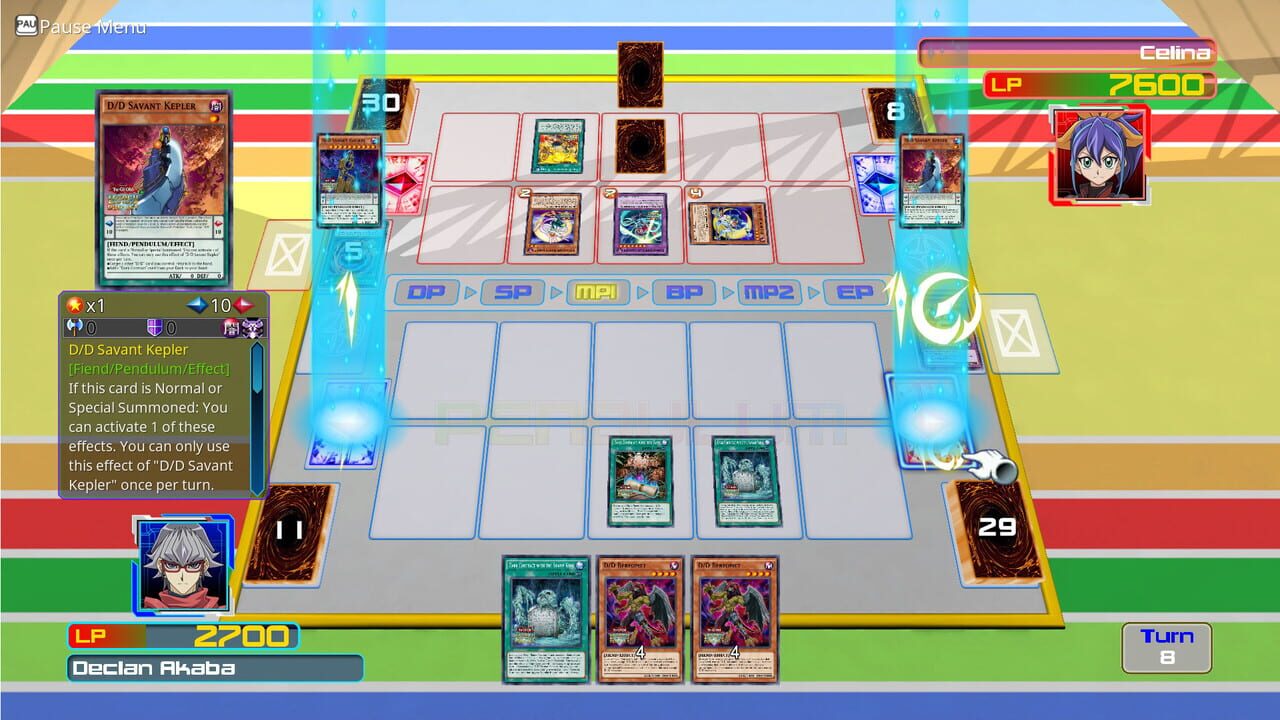 Yu-Gi-Oh! Legacy of the Duelist: Arc-V – Declan vs Celina