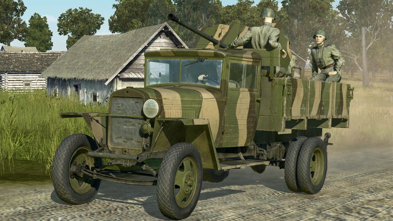 IL-2 Sturmovik: Battle of Stalingrad – GAZ-MM 72-K Anti-Aircraft Gun