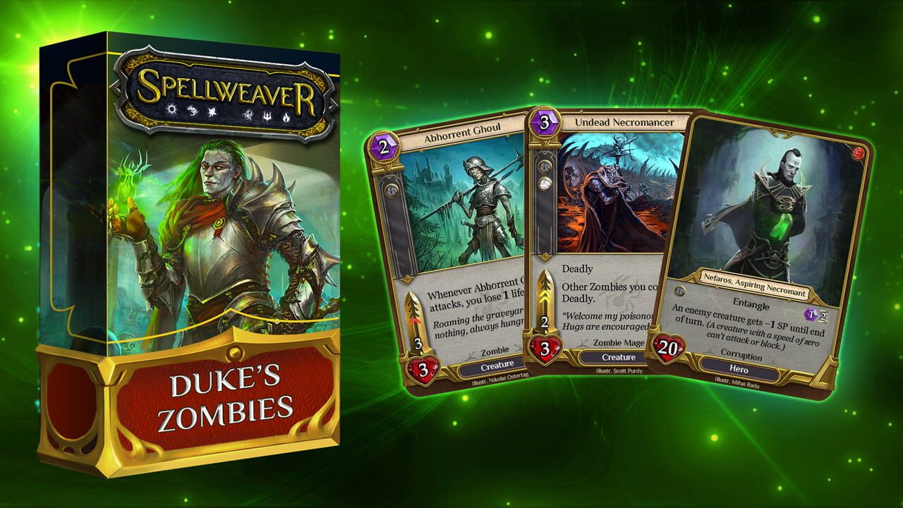 Spellweaver: Duke’s Zombies Deck