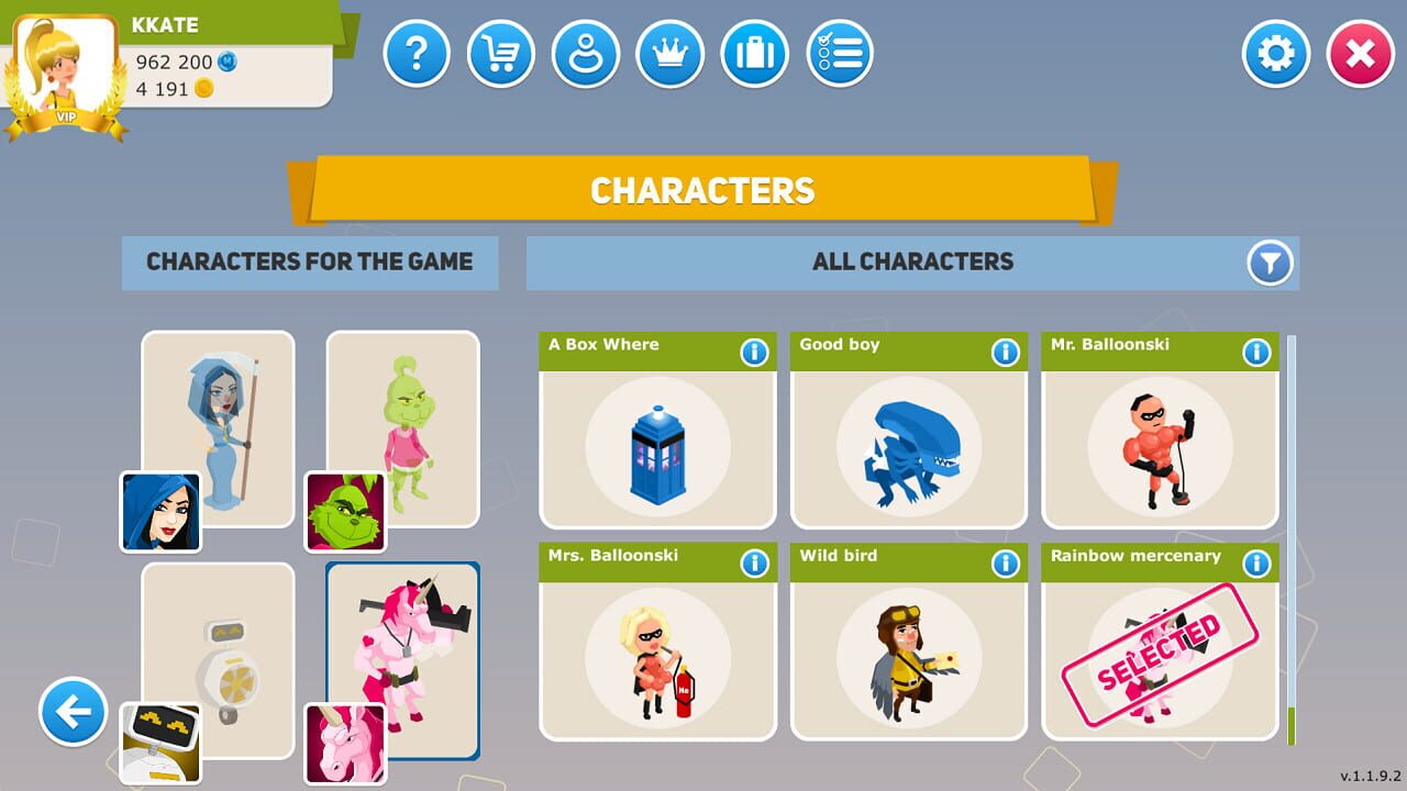 Business Tour: Crazy Heroes – Rainbow mercenary