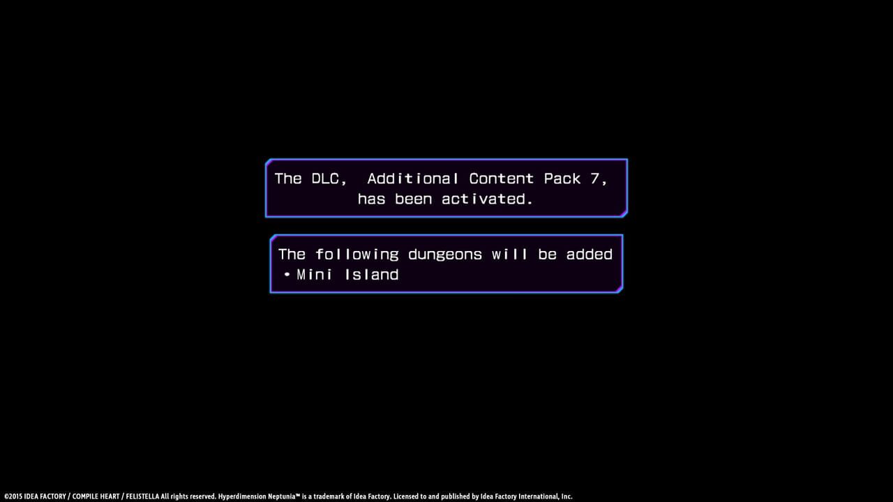 Hyperdimension Neptunia Re;Birth3: V Generation – Mini Island