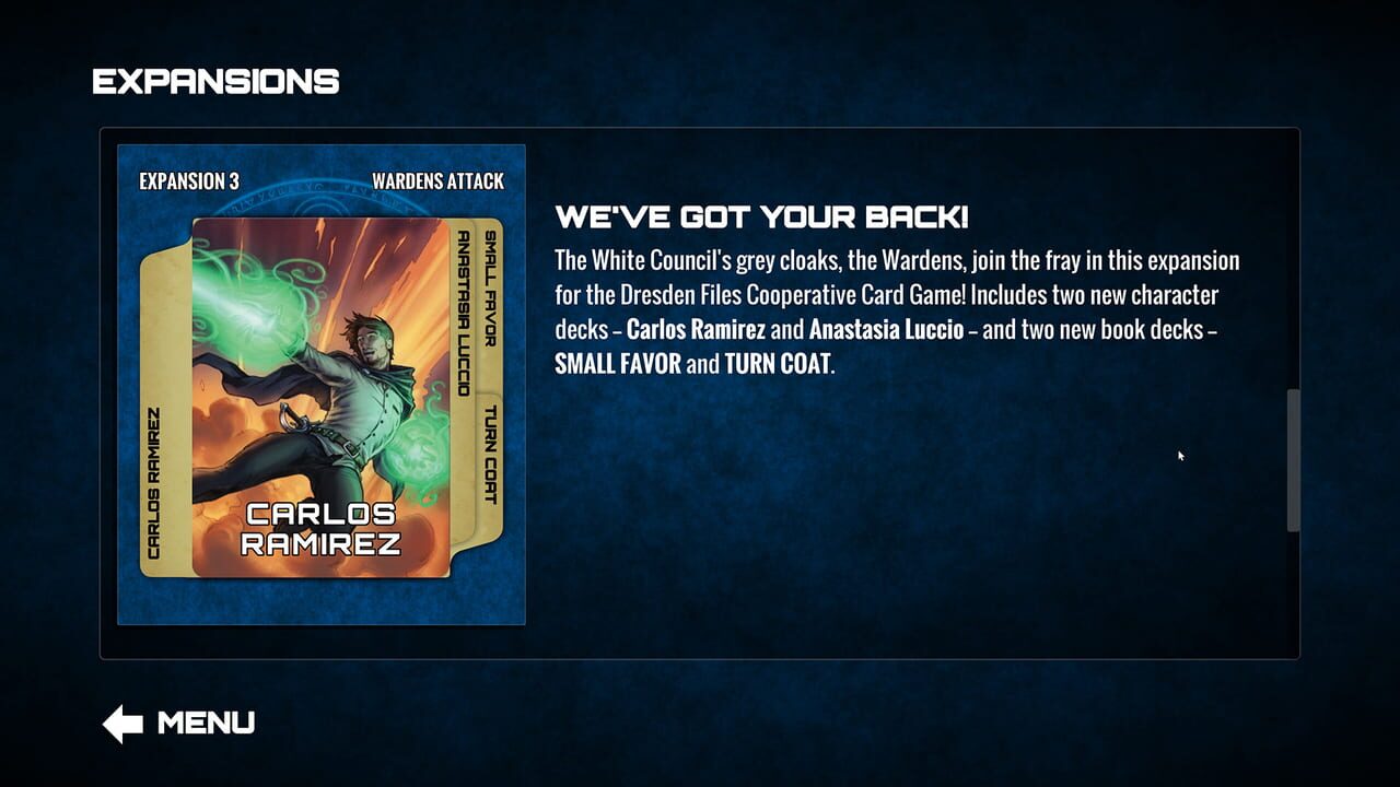Dresden Files Cooperative Card Game: Wardens Attack