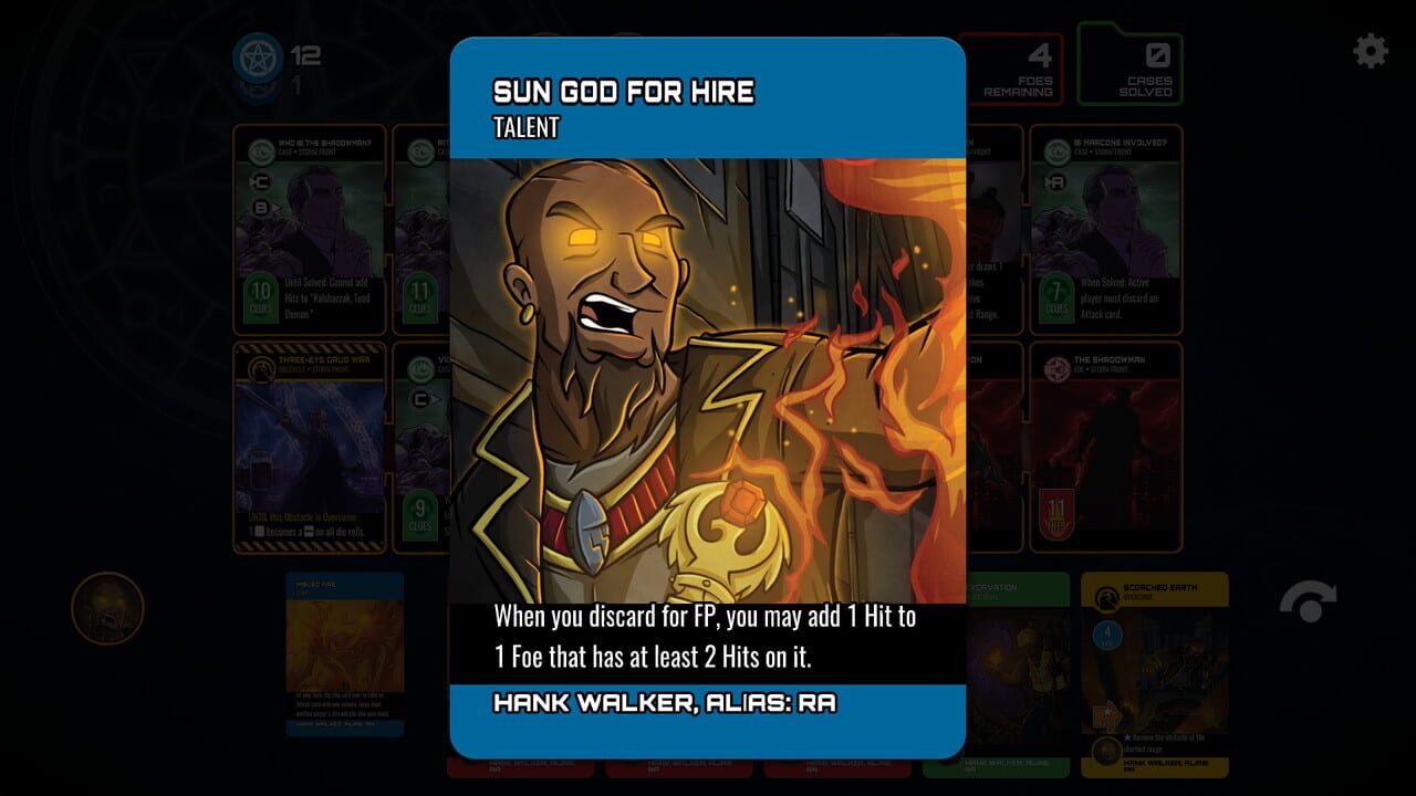 Dresden Files Cooperative Card Game: Ra Crossover