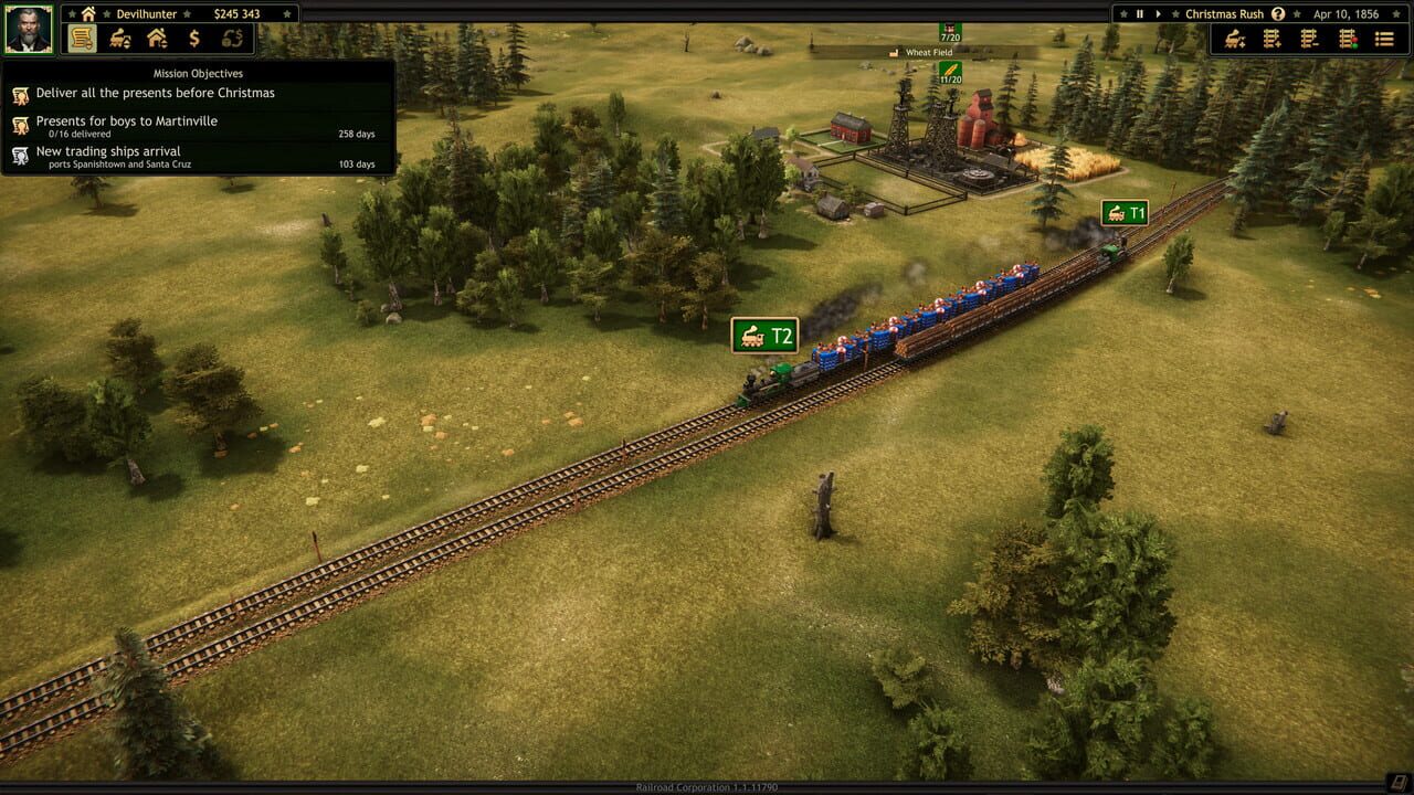Railroad Corporation: Christmas Rush
