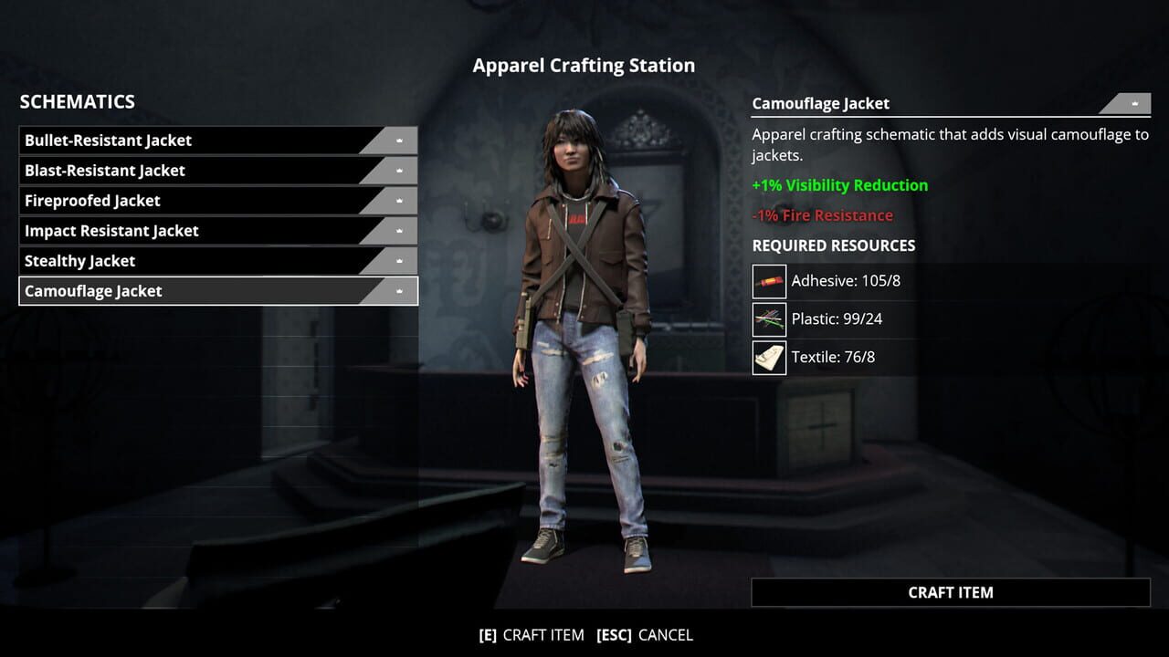 Generation Zero: Apparel Crafting
