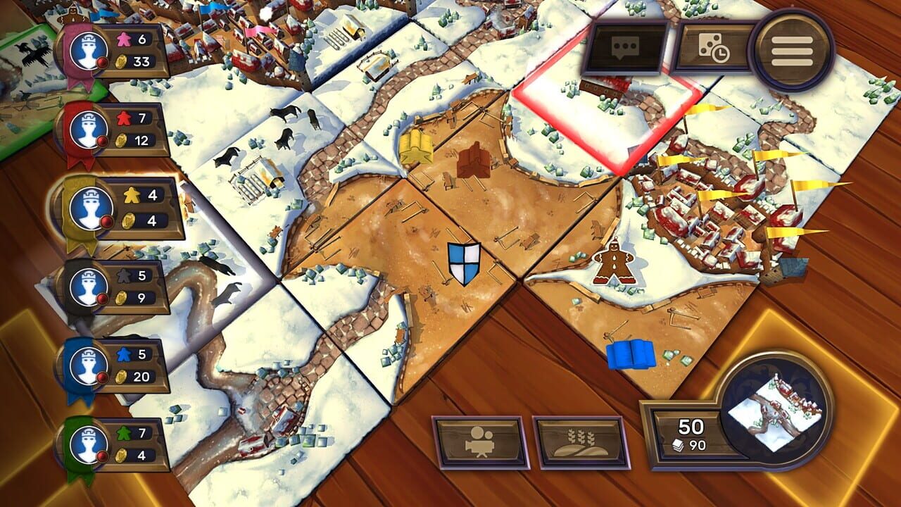Carcassonne: The Official Board Game – Winter and Gingerbread Man