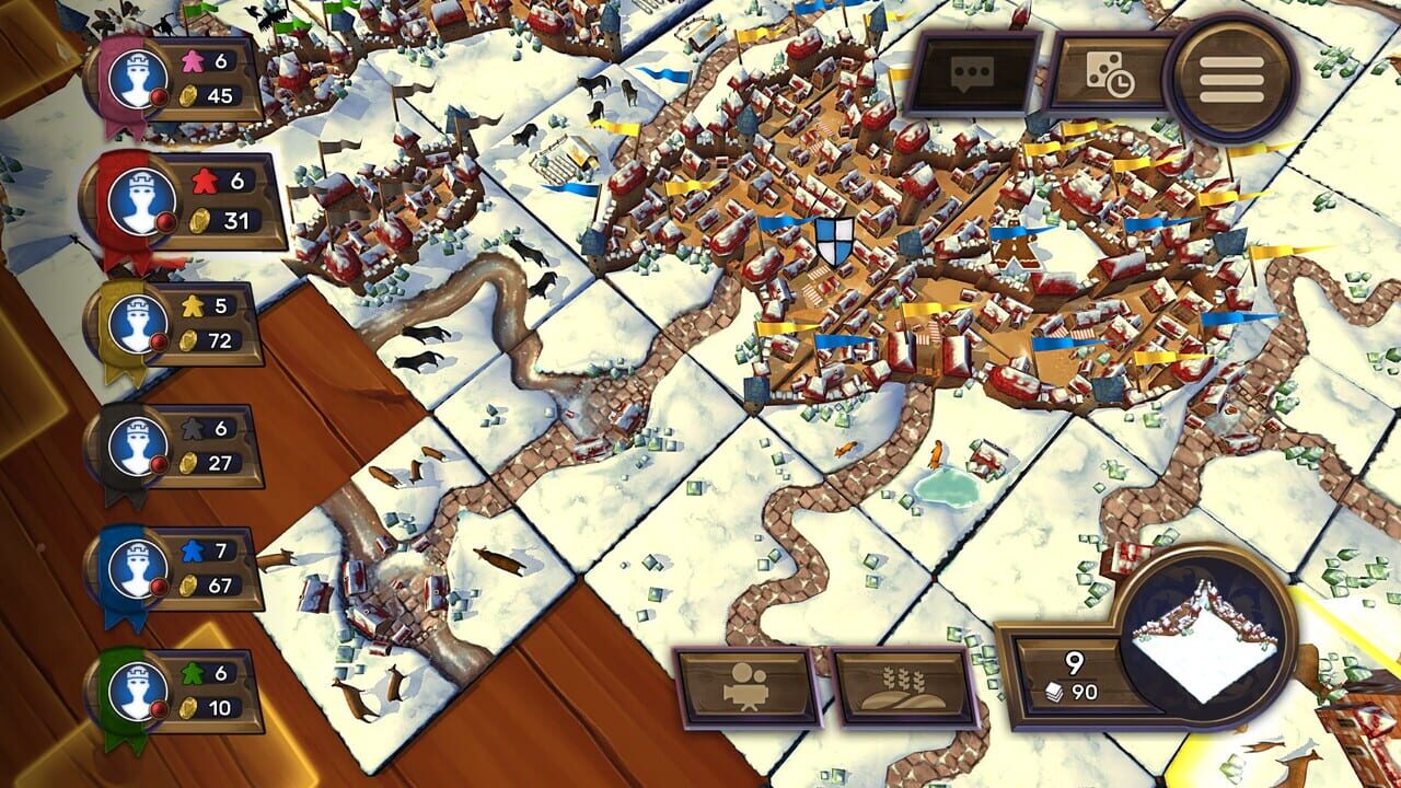 Carcassonne: The Official Board Game – Winter and Gingerbread Man