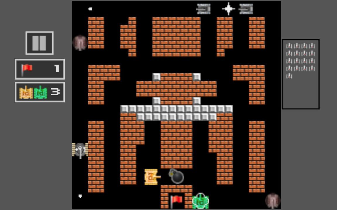 Tank Shoot 2D: Battle to save City Flag