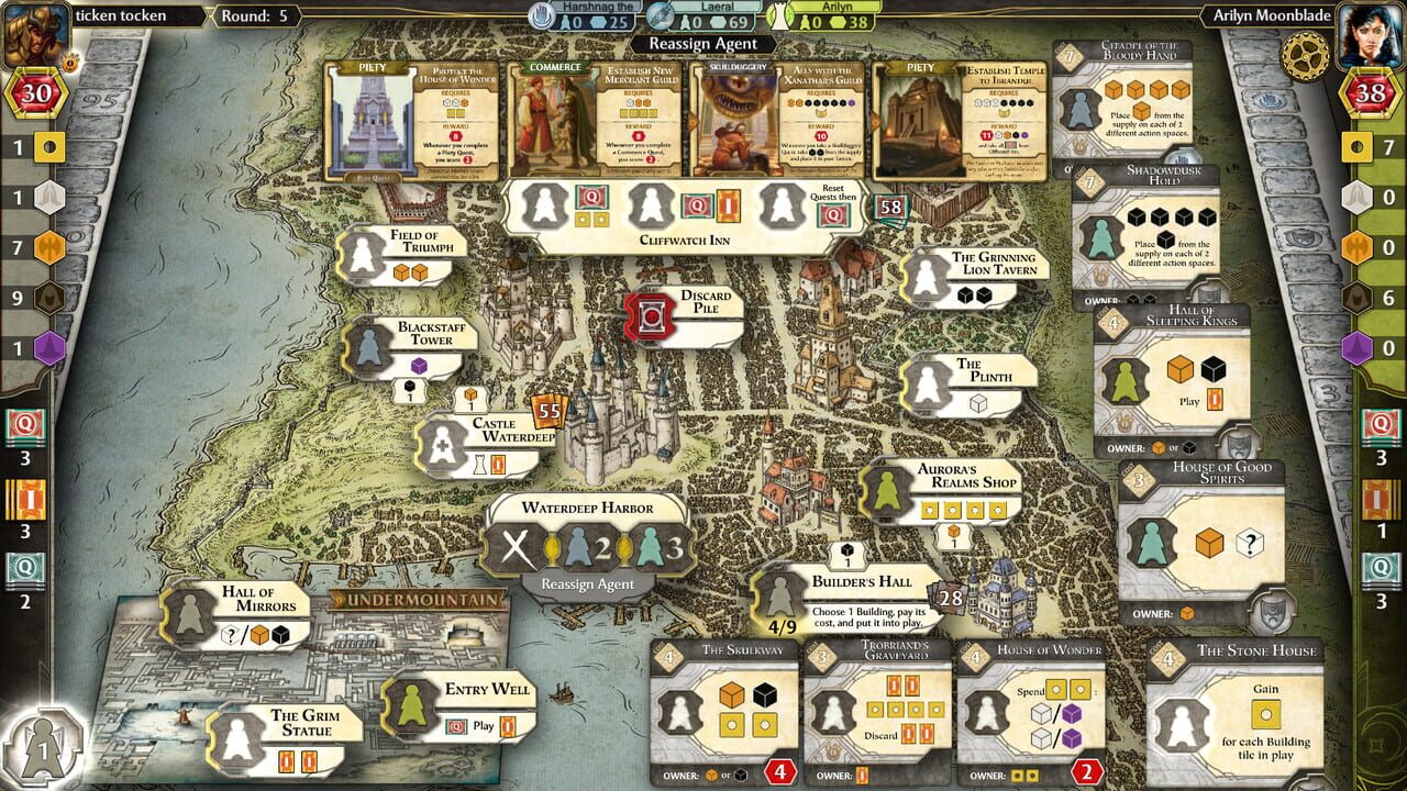 D&D Lords of Waterdeep: Undermountain