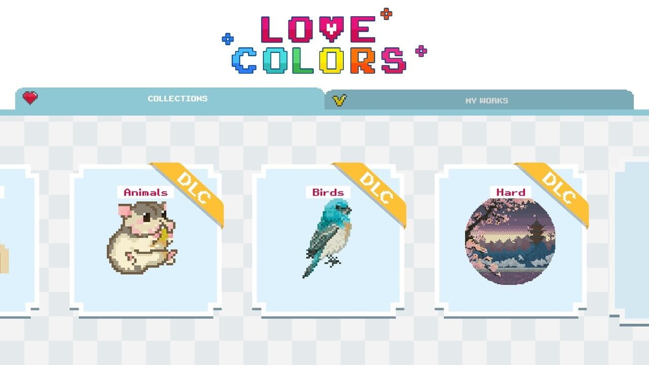 Love Colors: Pixel Adventurer