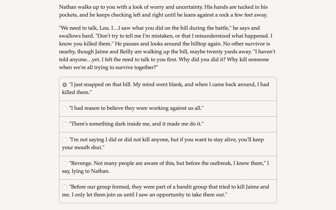 Zombie Exodus: Safe Haven – Part Two