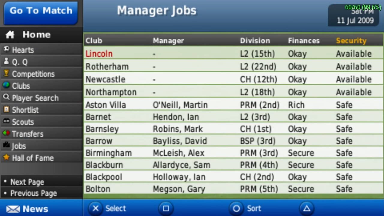 Football Manager Handheld 2010